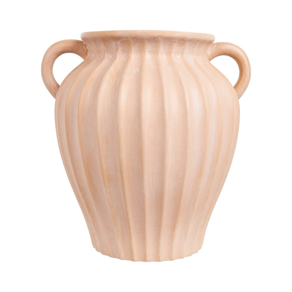 My Texas House Large Terra Cotta Vase, 8in, Orange - Fall 2025, New in Box